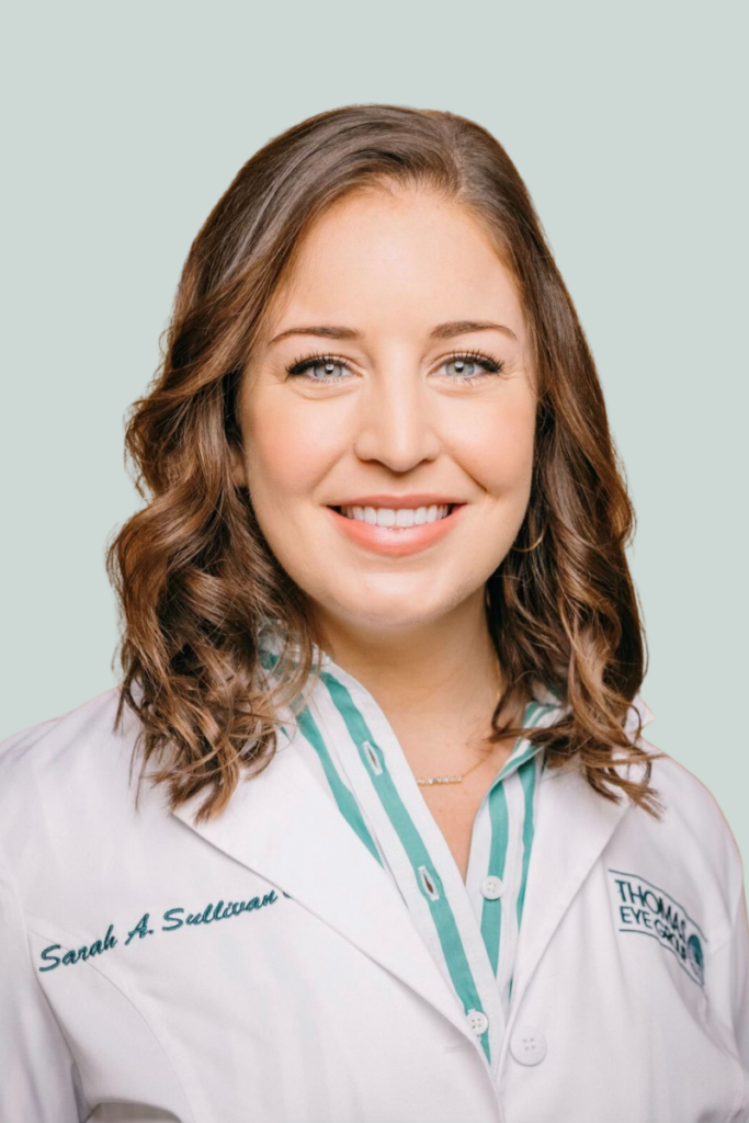 Sarah Sullivan, OD, is a board-licensed Comprehensive Optometrist serving patients at our Peachtree City location. She offers a range of services including comprehensive eye exams with prescriptions for eyeglasses and contact lenses, and treatment of various ocular conditions such as macular degeneration, glaucoma, and diabetic eye disease among others.
