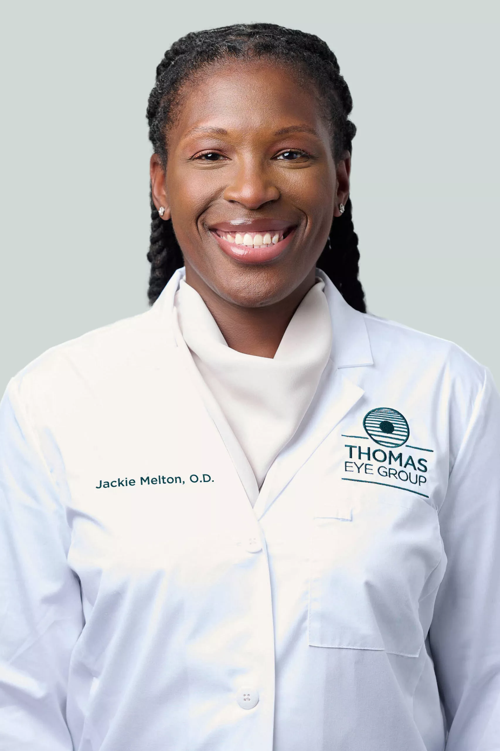 Doctor Jackie Melton OD Ophthalmologist Eye Care Headshot Photo