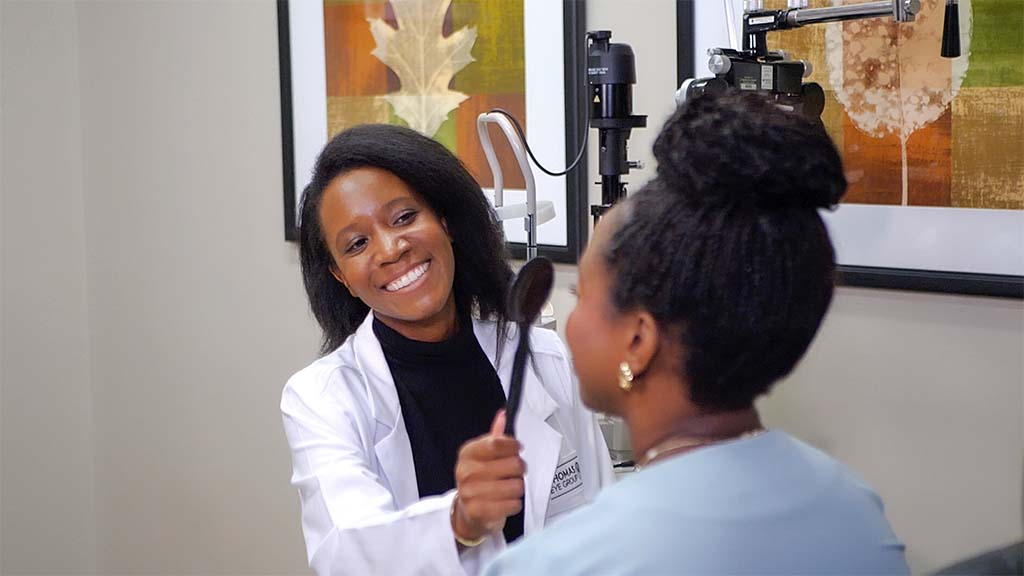 Dr. Hurley at Thomas Eye Group
